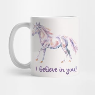 Unicorn I Believe in You Mug